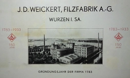 Ansicht der J. D. Weickert Filzfabrik A.-G. © KulturBetrieb Wurzen