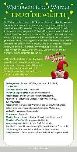 Findet die Wichtel! © Tourist-Information Wurzen