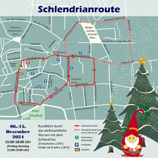 Schlendrianroute 2024 © Tourist-Information Wurzen